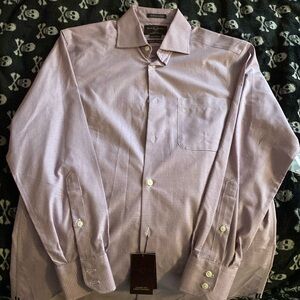 NEW WITH TAGS! Black Brown 1826 Classic Fit Men’s dress shirt